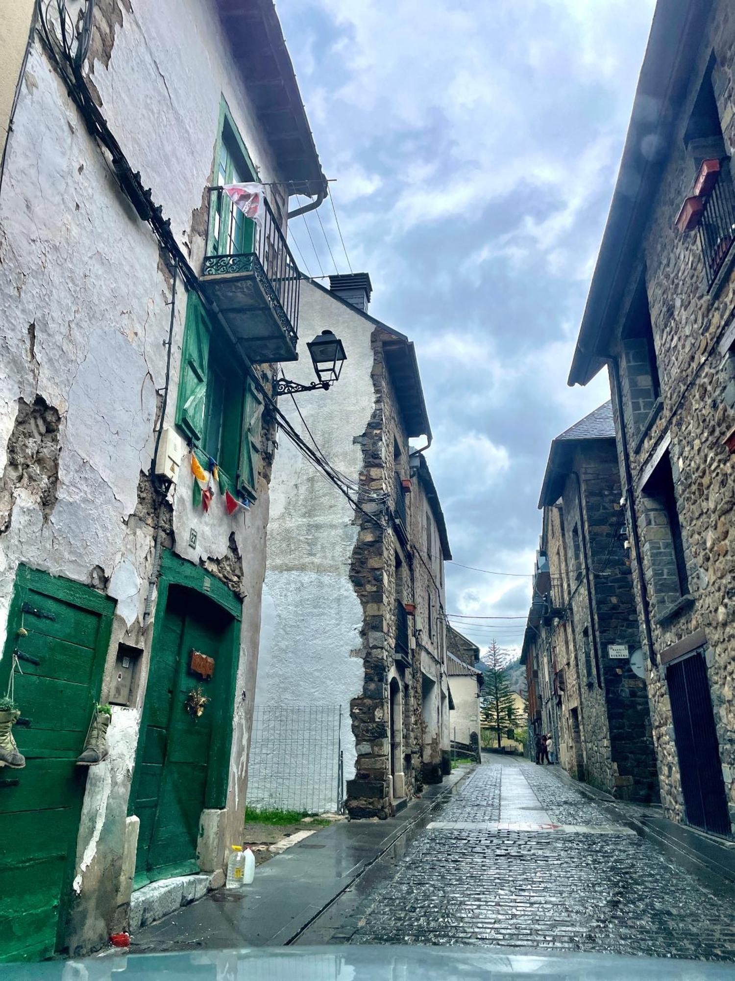 Calmfranc Atico Abuhardillado Con Vistas Al Rio Y La Montana Avistamiento De Ciervos En Canfranc Pueblo Exterior foto